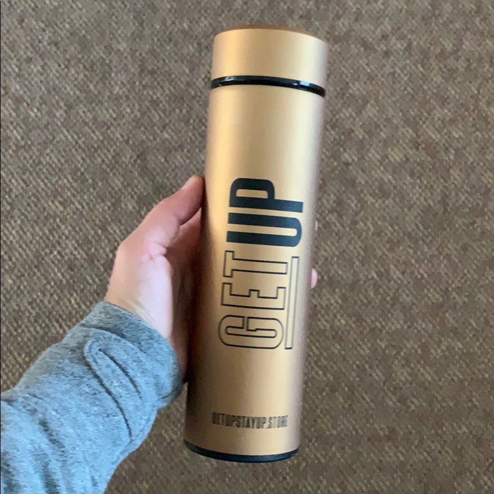 Get Up Stay Up Tea Vacuum Stainless Steel Bottle